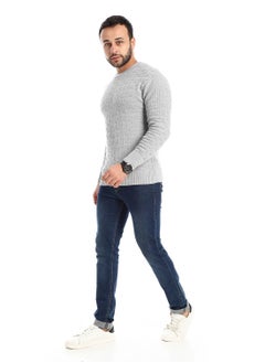 Caesar Wool Mens Pullover With Multi Design  - Image 1