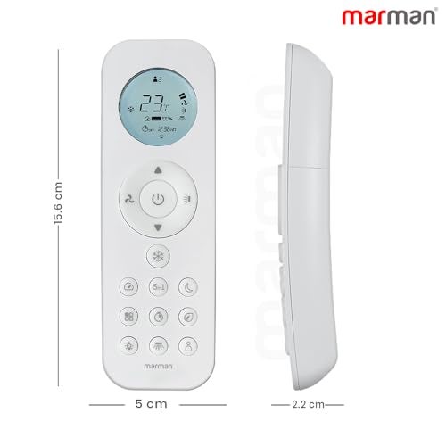 marman® Compatible with Blue Star AC Remote Original Model 301 Suitable for 1 | 1.5 | 2 Ton Split and Window Air Conditioner - Match Remote Key by Key with Existing Remote Control - Image 5