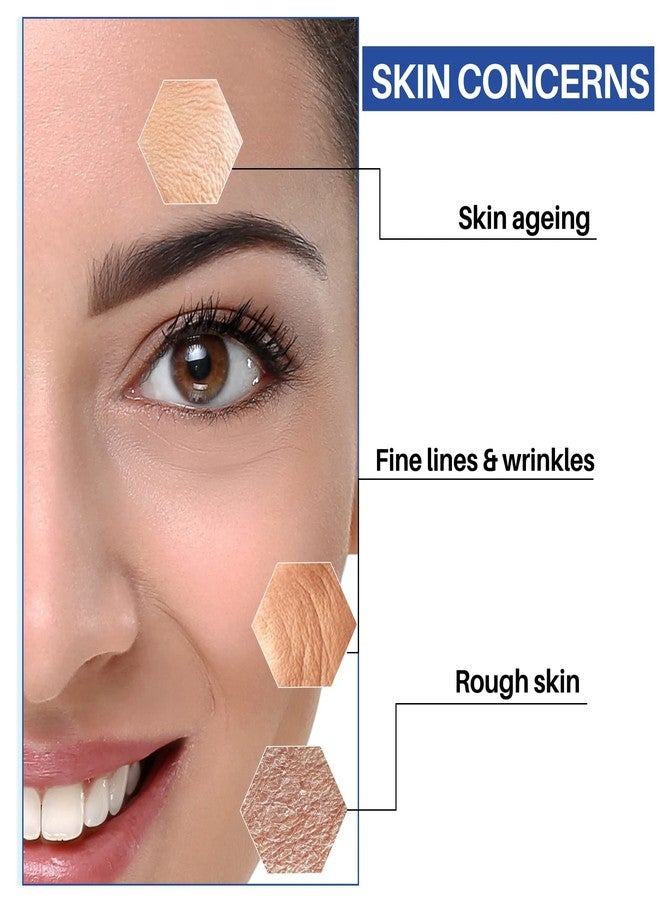 DermDoc Skin Tightening Face Gel With Hydrolyzed Collagen, 50 g | Oil Free Moisturizer For All Skin Types | Helps Tighten Skin, Lightweight & Absorbs Quickly | No Parabens & Sulphates - Image 5