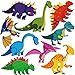 DEKOSH Dinosaur Wall Decals for Nursery Decor | Jurassic World T-rex Colorful Peel & Stick Prehistoric Kids Wall - Image 2