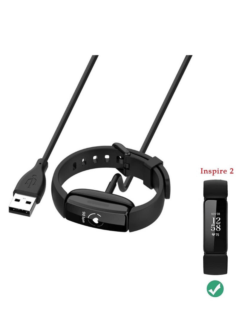 USB Charging Cable Cord Dock Charger Adapter Wire For Fitbit Inspire 2 Smartband -1M  - Image 3