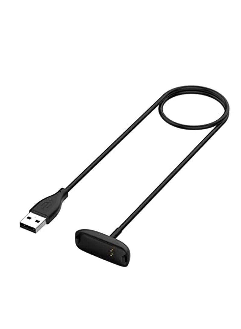 USB Charging Cable Cord Dock Charger Adapter Wire For Fitbit Inspire 2 Smartband -1M  - Image 1