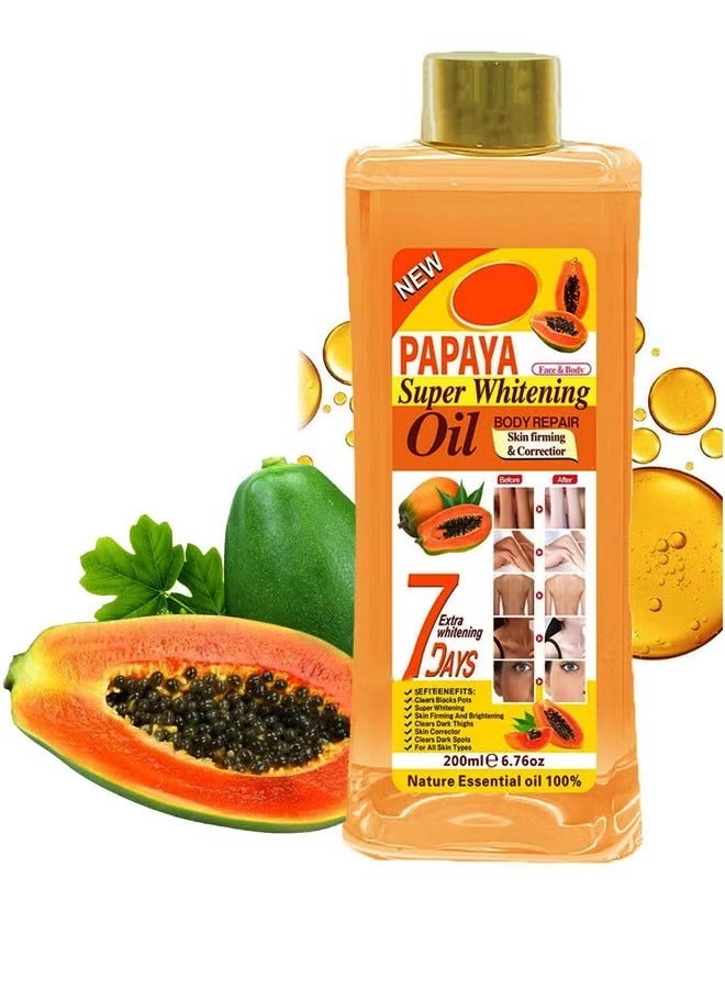 Papaya Super Whitening Oil 200ml