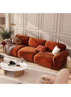 Comfynest Modern Velvet Sofa Set Perfect for Your Living Room (Dark Brown)  - Image 1