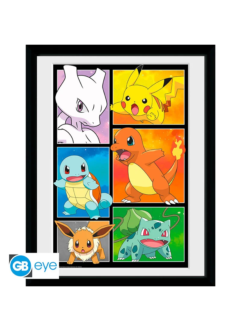 ABYstyle ABYstyle POKEMON - Framed print "Comic panel" (30x40)