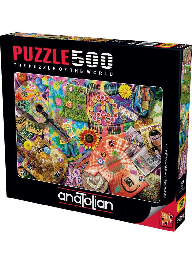 Anatolian 500 Piece Puzzle / 60's - Code 3635