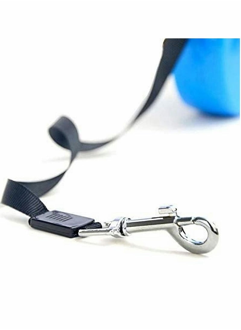 Y&D - Pet Lead Leash Extendable Dog Leads Retractable 16ft/5m with Easy Instant Retraction for Dogs Cats and other under 80lbs/35kg(Blue) - Image 1