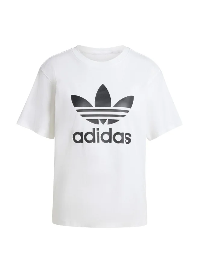 اديداس adidas TREFOIL TEE White Originals Women T-SHIRTS