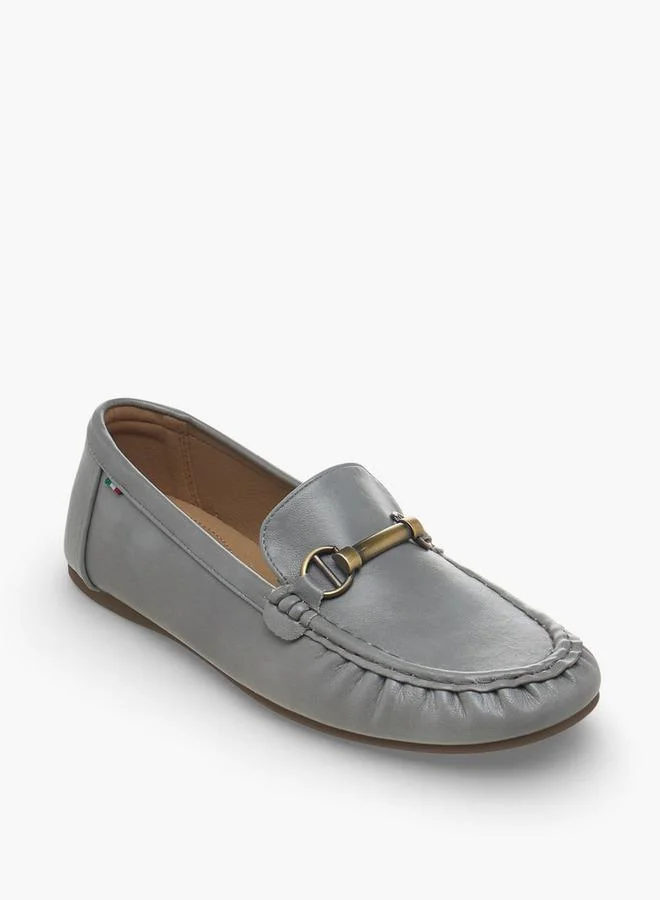 رينزو روجاني Women Metallic Accent Moccasins