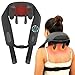 Snailax Cordless Neck Shoulder Massager with Heat for Pain Relief Deep Tissue Upgarded 4D Kneading Shiatsu Back Neck Massager Pillow for Neck Shoulders Back - Image 1