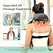 Snailax Cordless Neck Shoulder Massager with Heat for Pain Relief Deep Tissue Upgarded 4D Kneading Shiatsu Back Neck Massager Pillow for Neck Shoulders Back - Image 4