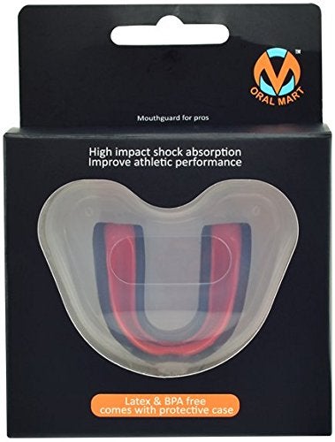 Oral Mart Black/Red Youth Mouth Guard for Kids - Youth Mouthguard for Karate, Flag Football, Martial Arts, Taekwondo, Boxing, Football, Rugby, BJJ, Muay Thai, Soccer, Hockey - Image 4