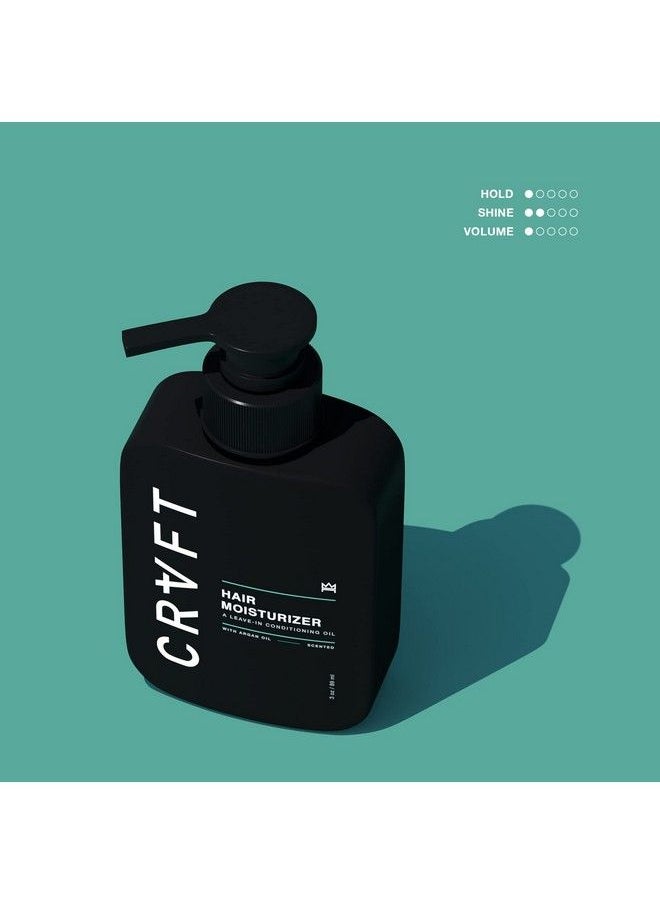 Hair Craft Co. - Crvft Daily Leave In Conditioner For Men [Oil] ; Men'S Hair Moisturizer ; Hair Oil For Men ; For Dry And Damaged Hair (Thick Curly Frizzy Long & More) ; Scented ; (3Oz) Am - Image 1