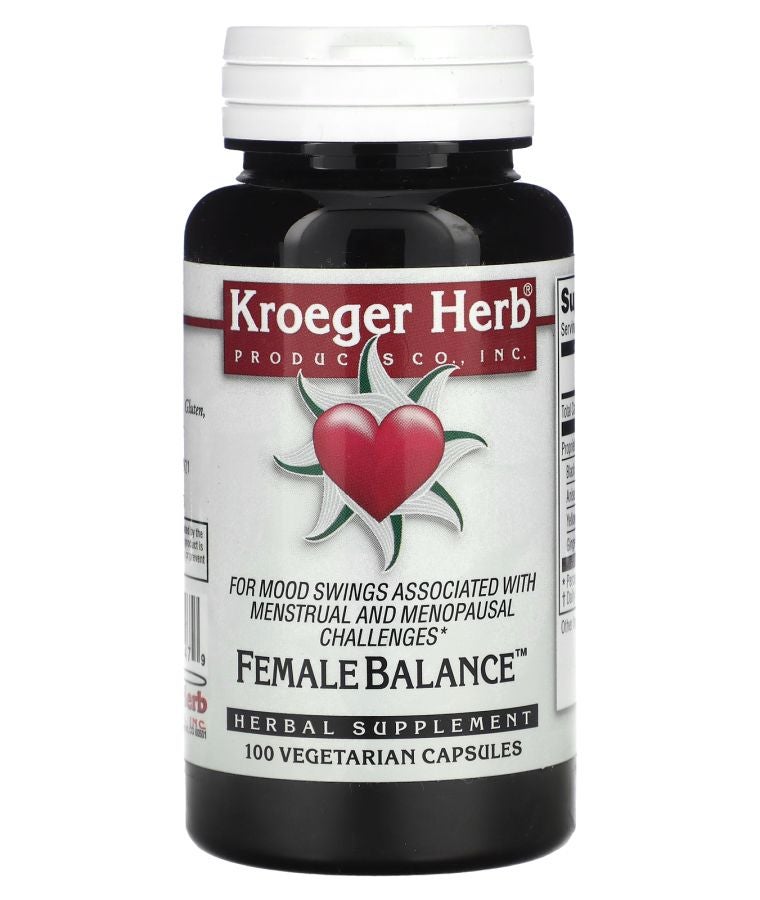 Kroeger Herb Co Female Balance 100 Vegetarian Capsules