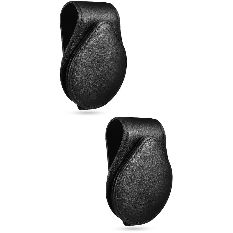 2pcs Visor Sunglasses Holder Magnetic Eyeglasses Clip Universal Eyeglass Hanger Clip Interior Accessory - Image 1