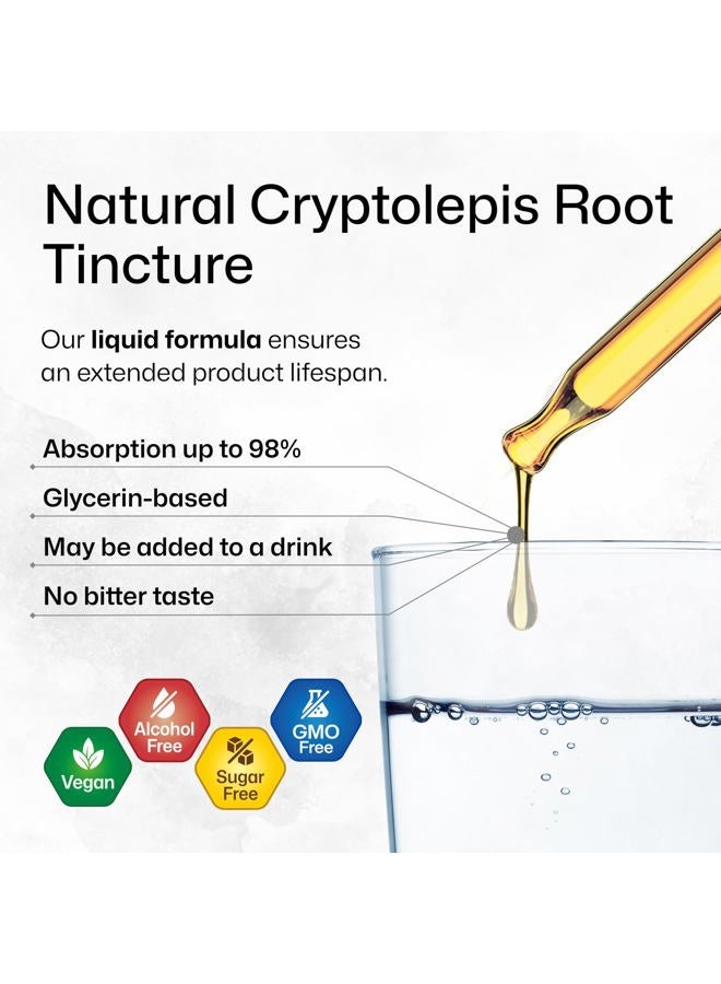 MAUWE HERBS Cryptolepis Sanguinolenta Extract - Vegan Cryptolepis Tincture for Immune Support - Alcohol & Sugar Free - 4 Fl.Oz. - Image 4