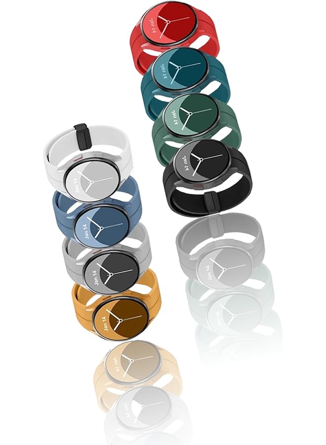 erorex 8 Pcs Premium Silicone Sport Bands For Samsung Galaxy Watch 5 Pro Band 45Mm Galaxy Watch 5 40Mm 44Mm No Gap Comfortable Wristband For Men And Women 20Mm Interface Strap - Image 1