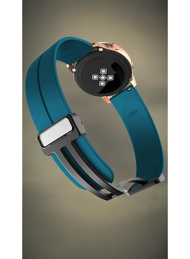 erorex 8 Pcs Premium Silicone Sport Bands For Samsung Galaxy Watch 5 Pro Band 45Mm Galaxy Watch 5 40Mm 44Mm No Gap Comfortable Wristband For Men And Women 20Mm Interface Strap - Image 4