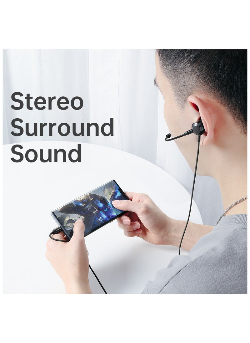 Mcdodo - Digital Gaming Earphone for Type-C 1.2m Aluminum Alloy and TPE Enhanced Bass with High-Resolution Audio Chip Includes 3 Ear Tips - Image 1