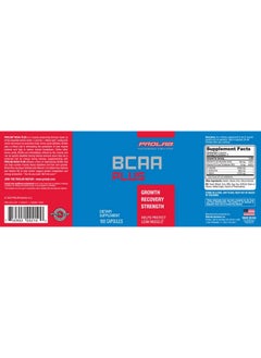 PROLAB PROLAB BCAA PLUS, Branched Chain Amino Acid Capsules, 180-Count  - Image 3