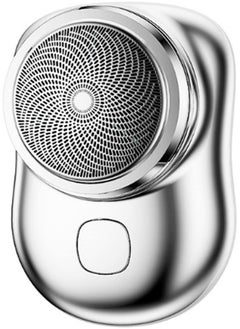 Generic ELTERAZONE Electric Razor for Men, Newest Mini-Shave Portable Electric Shaver, Pocket Size Portable Shaver Wet and Dry Mens Razor USB Shaver Charging Easy One-Button Use Suitable for Home,Car,Travel  - Image 1