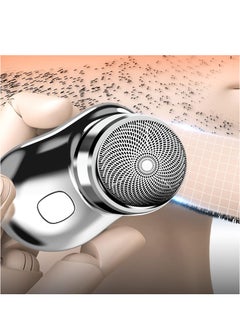 Generic ELTERAZONE Electric Razor for Men, Newest Mini-Shave Portable Electric Shaver, Pocket Size Portable Shaver Wet and Dry Mens Razor USB Shaver Charging Easy One-Button Use Suitable for Home,Car,Travel  - Image 5
