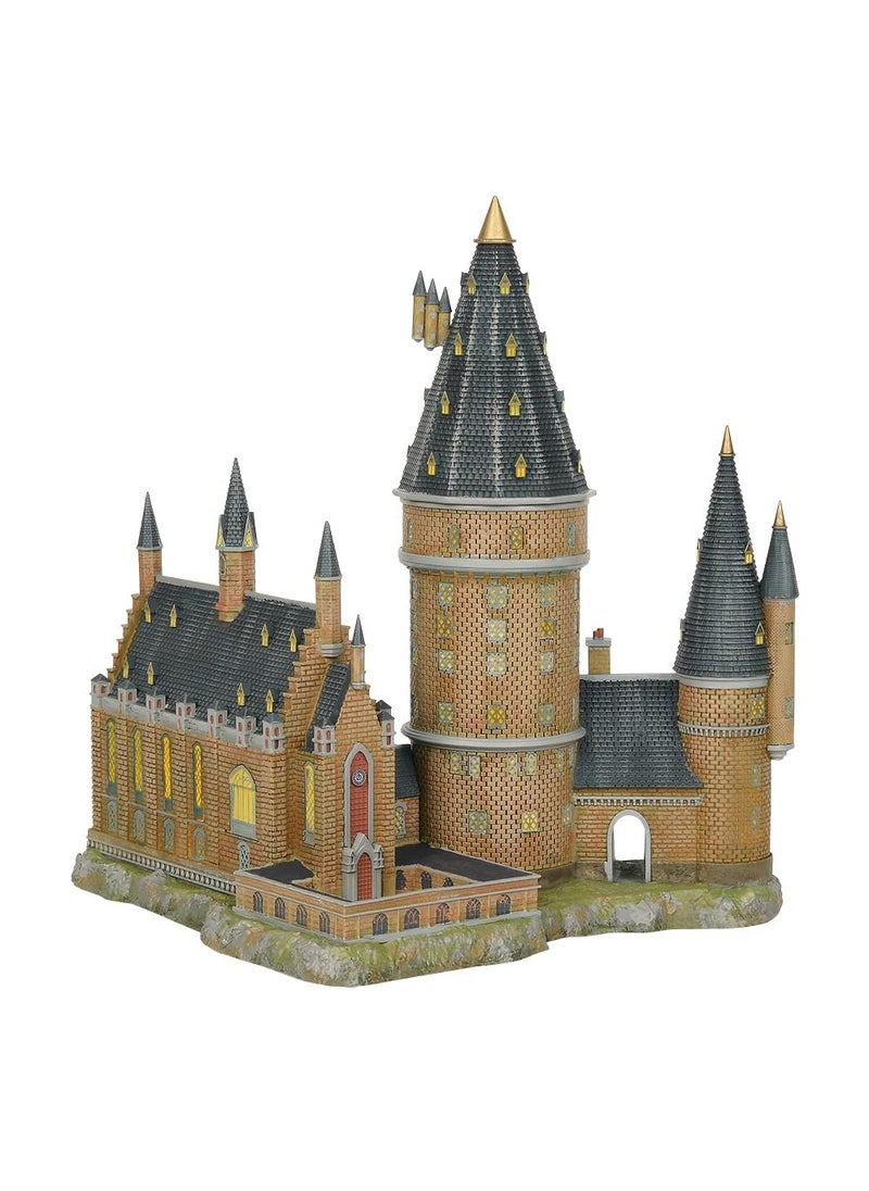 Department 56 Department56 Harry Potter Village Hogwarts Hall and Tower Lit Building 1307 Multicolor 