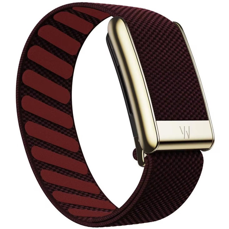 WHOOP Compatible with Whoop 5.0 Band Nylon Woven Stretchy Whoop MG Sports Replacement Strap with Metal Frame - Image 1