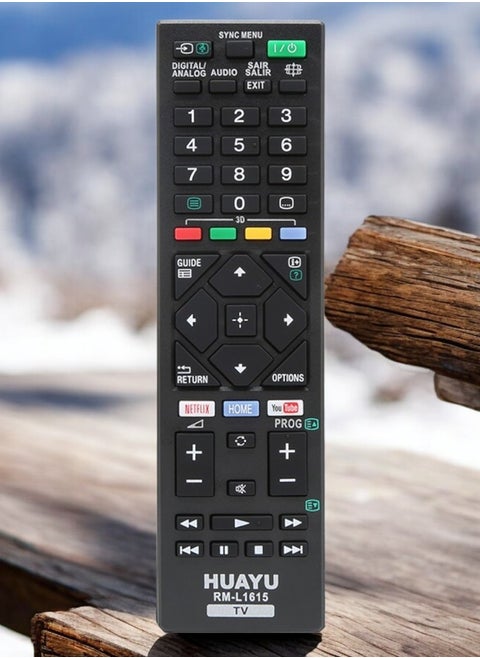 جهاز التحكم عن بعد العالمي RM-L1615 لشاشات LCD/LED المتوافق مع أجهزة التلفاز والميزات الذكية