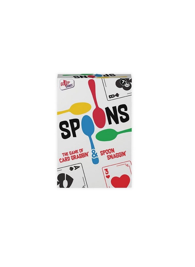 PlayMonster Spoons Games, Card Games for Kids - Spoons Game, Deck of Cards, Fun Family Games for Kids and Adults, Playing Cards, Game Night, Travel Games, 3-5 Multi-Player Card Game, Games for Adults, Ages 7+ - Image 1