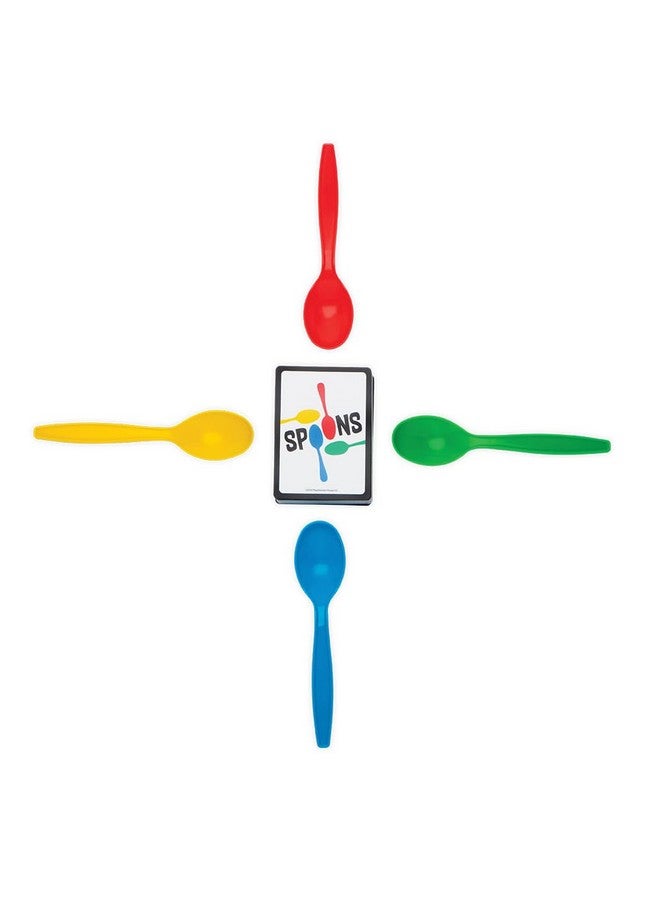 PlayMonster Spoons Games, Card Games for Kids - Spoons Game, Deck of Cards, Fun Family Games for Kids and Adults, Playing Cards, Game Night, Travel Games, 3-5 Multi-Player Card Game, Games for Adults, Ages 7+ - Image 3
