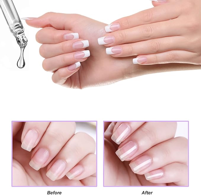 Maggidea Nail Cuticle Oil with Vitamin E B Cuticle Oil for Nails Jojoba Nail Cuticle Oil Moisturizes Cuticle and Nails Skin Strengthens Nails Prevents Hangnails and Chapped 15ML - Image 3