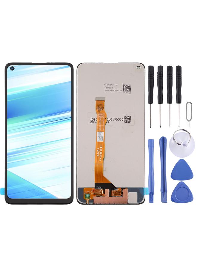إيروريكس شاشة LCD TFT بديلة لهاتف Vivo Z5x / Z1 Pro مع محول رقمي كامل التجميع باللون الأسود - Image 1