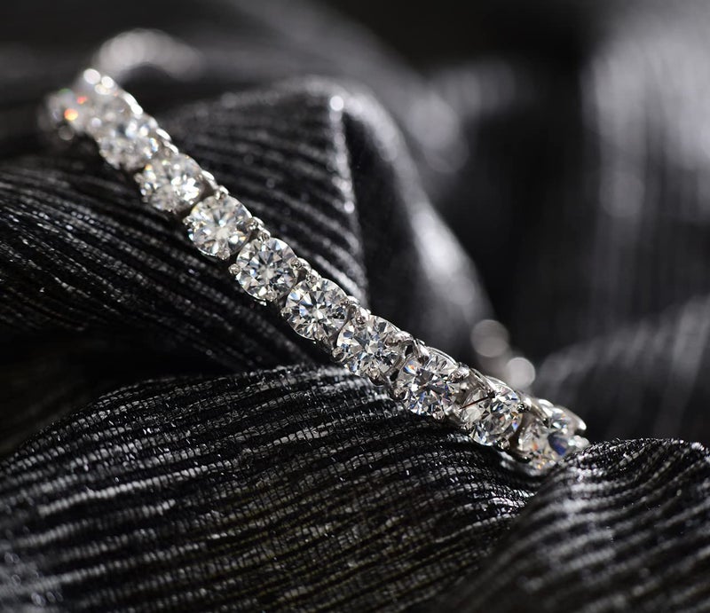 Clara Made with Swiss Zirconia 925 Sterling Silver Siena Solitaire Bracelet Gift for Women and Girls - Image 2