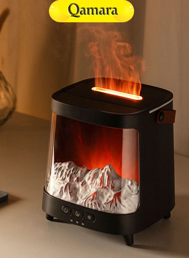 QAMARA Essential Oil Diffuser Humidifier with Remote Control and Silent Design for Home, Office, and Yoga Spaces. - Image 1