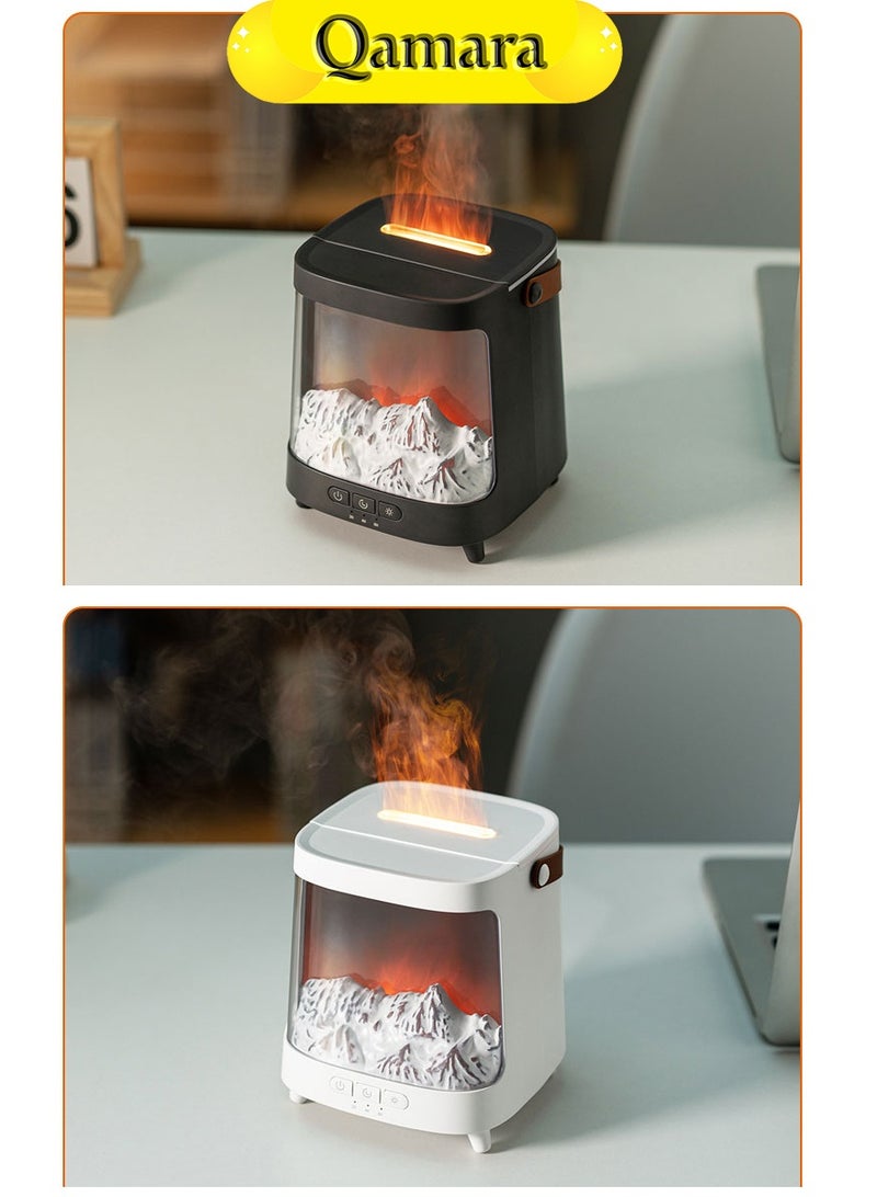 QAMARA Essential Oil Diffuser Humidifier with Remote Control and Silent Design for Home, Office, and Yoga Spaces. - Image 2