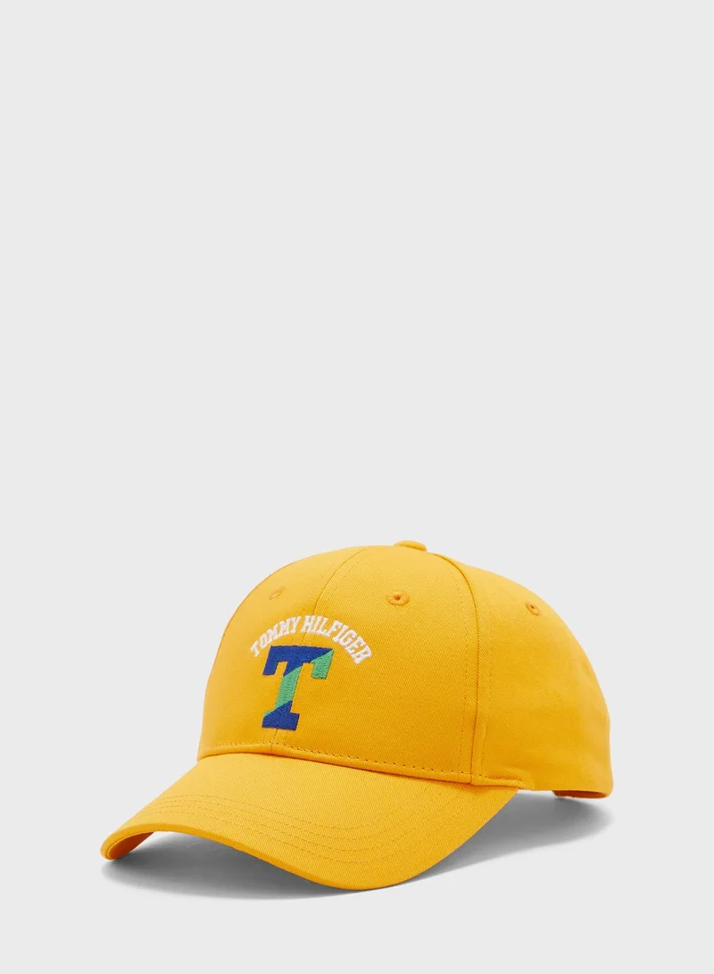 TOMMY HILFIGER Kids Logo Curved Peak Cap