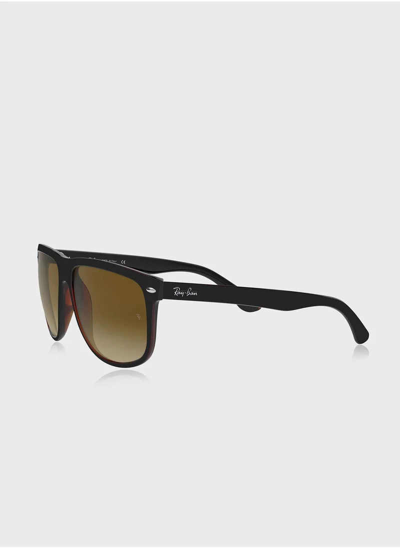 Ray-Ban 0Rb4147 Oversized Sunglasses