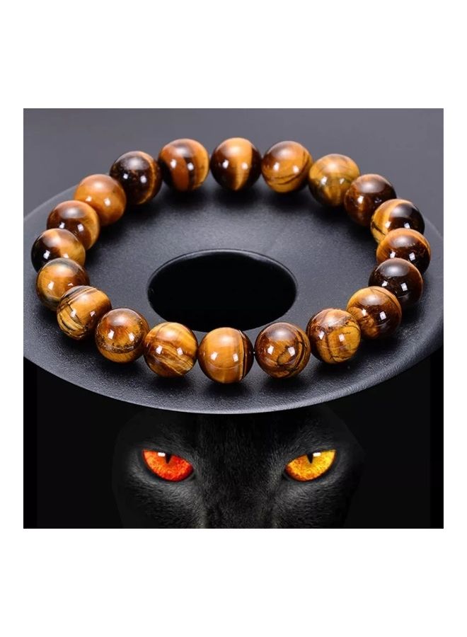 ميركال إمبراير سوار من الخرز مصنوع من حجر عين النمر - Image 2