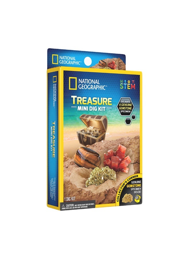 National Geographic Treasure Mini Dig DIY Kit - Image 1