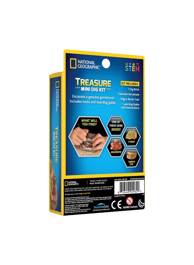 National Geographic Treasure Mini Dig DIY Kit - Image 2
