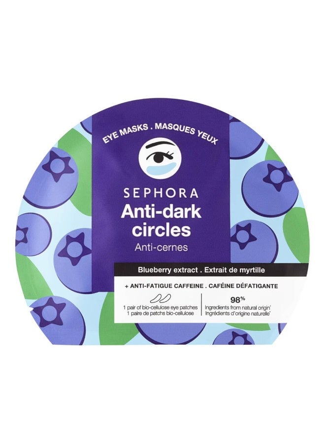 SEPHORA COLLECTION Anti-Dark Circles Eye Masks Blueberry Extract - Image 1