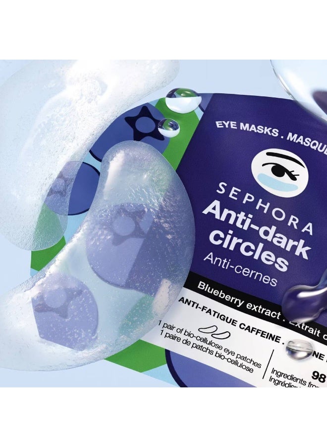 SEPHORA COLLECTION Anti-Dark Circles Eye Masks Blueberry Extract - Image 4