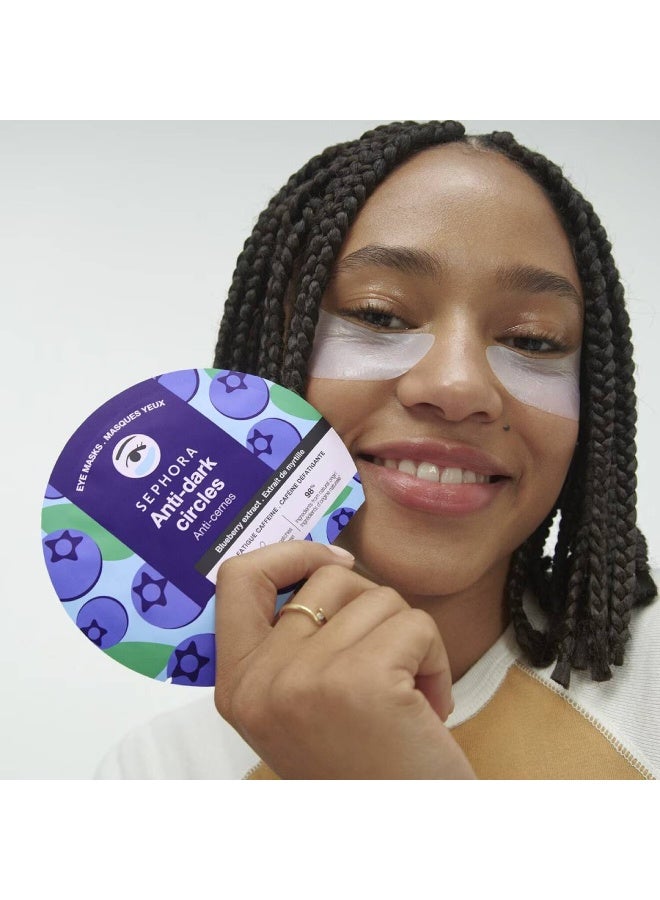 SEPHORA COLLECTION Anti-Dark Circles Eye Masks Blueberry Extract - Image 3