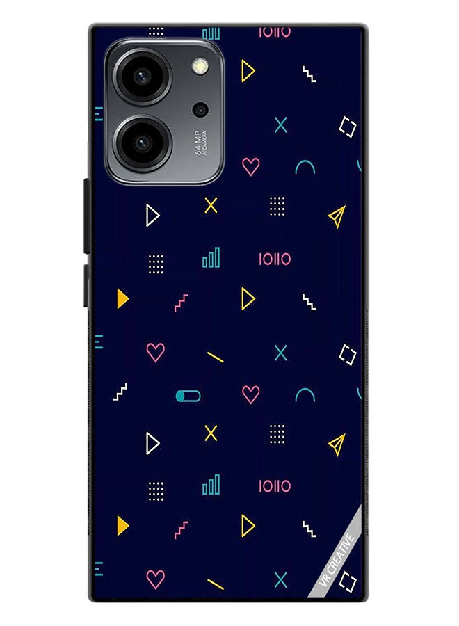 VR CREATIVE Protective Case Cover For Honor 80 SE Multicolour Design - Image 1