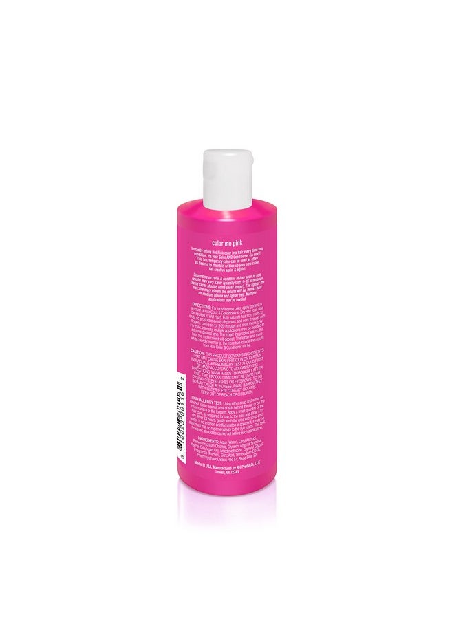 Rock The Locks - Ock The Locks Hair Color & Conditioner (All In One Bottle!) Hot Pink Color Argan Oil To Promote Shine And Strength - Image 1