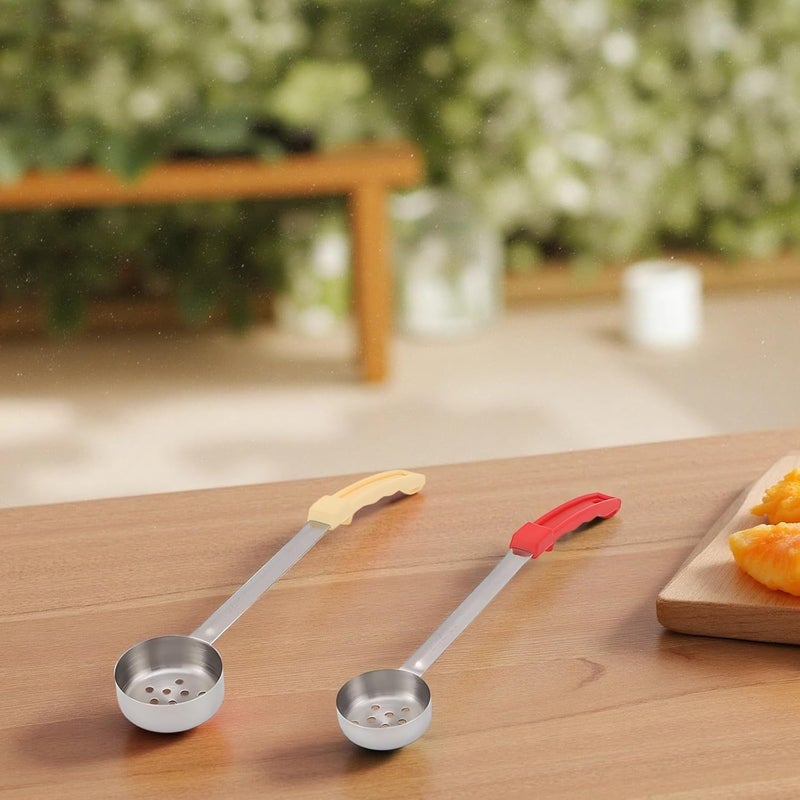 1-4 Oz Stainless Steel Ladles, Perforated, Serving - Image 5