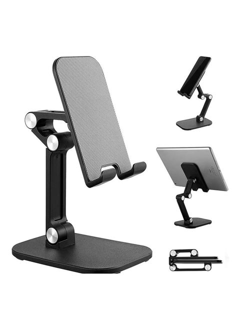 Cell Phone Stand, Adjustable Angle Height Phone Stand for Desk, Fully Foldable/Portable Phone Holder, Compatible for All Mobile Phones & Tablet
