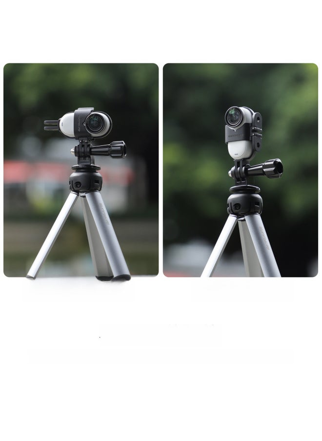 Generic - Sunnylife Insta360 GO 3S Horizontal And Vertical Racket Bracket GO3 Frame Adapter Expansion Quick Release Accessories-color:black - Image 1