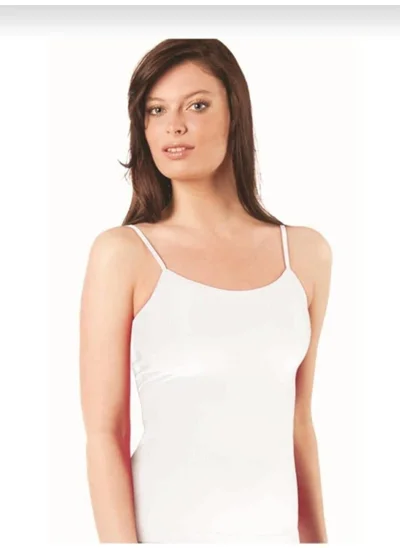 Elit Life 846 (At-01) Women's Seamless Rope Suspender Undershirt 2 Pieces